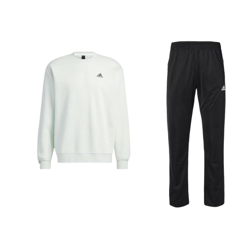 Adidas Label Logo Printed Pullover Long Sleeve Top Vintage Solid Color Elastic Pants Casual Sports Set Men sets TR30P-BW+IB2714 L
Adidas Label Logo Printed Pullover Long Sleeve Top Vintage Solid Color Elastic Pants Casual Sports Set Men sets TR30P-BW+IB2714 L