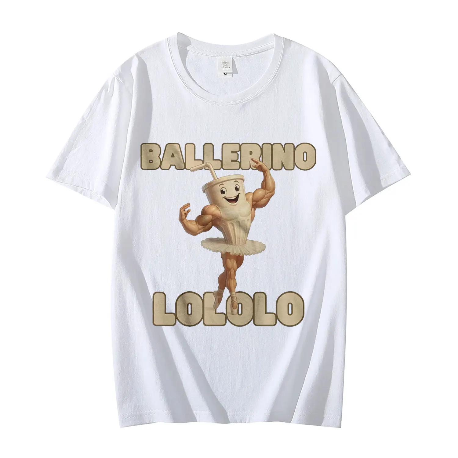 Футболки с графикой танцора Ballerino LoLoLo, смешные мемы про итальянский маразм, мерч, футболки, мужская женская повседневная модная футболка S
Футболки с графикой танцора Ballerino LoLoLo, смешные мемы про итальянский маразм, мерч, футболки, мужская женская повседневная модная футболка S