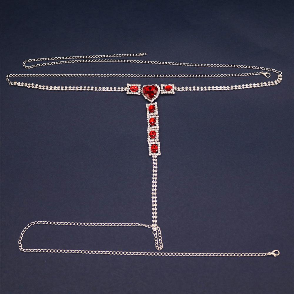European And American New Red Love Waist Chain Fashionable Sexy Beach Thong Chain European Beautiful Woman Body Chain
European And American New Red Love Waist Chain Fashionable Sexy Beach Thong Chain European Beautiful Woman Body Chain