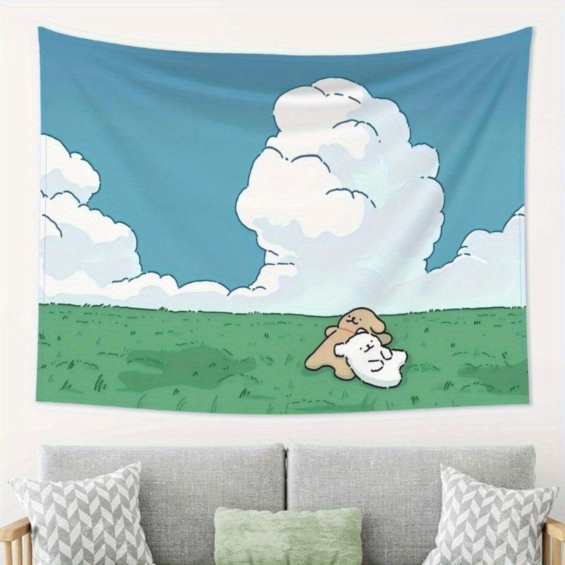 Cute Cartoon Line Dog Wall Hanging Tapestry Aesthetic Anime Animal Background Cloth for Bedroom Dorm Room Healing Room Decor 74x94cm(29x37in)
Cute Cartoon Line Dog Wall Hanging Tapestry Aesthetic Anime Animal Background Cloth for Bedroom Dorm Room Healing Room Decor 74x94cm(29x37in)