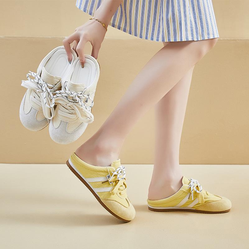 Retro yellow inner heightening bag head half slippers women s summer outer wear 2025 new non-slip soft bottom cool slippers 40 срібний
Retro yellow inner heightening bag head half slippers women s summer outer wear 2025 new non-slip soft bottom cool slippers 40 срібний