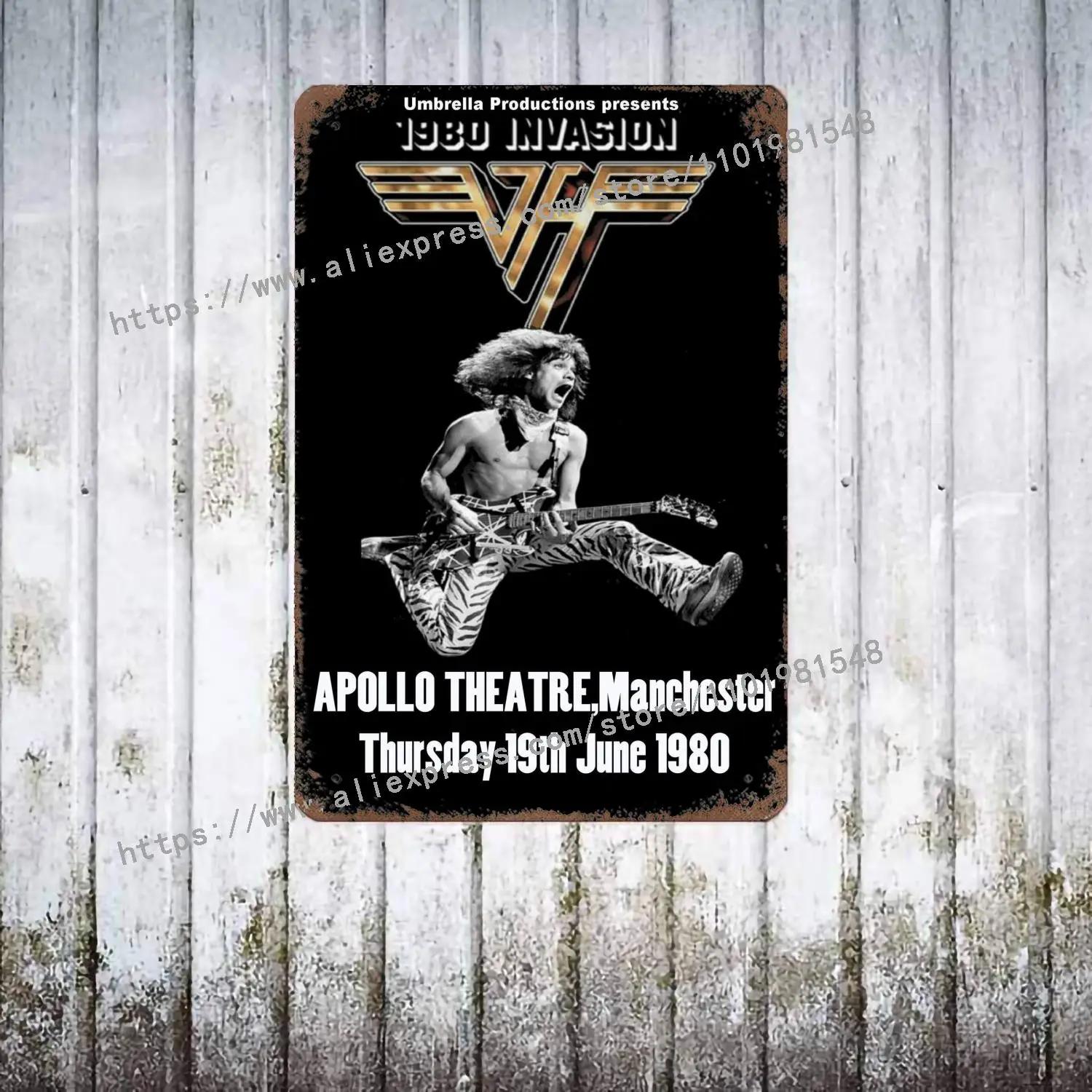 Гурт Van Halen металевий декор постер вінтажна жерстяна табличка металева табличка декоративна табличка для пабу бару чоловічої печери клубу настінна прикраса 30x40cm(11.8x15.7inch)
Гурт Van Halen металевий декор постер вінтажна жерстяна табличка металева табличка декоративна табличка для пабу бару чоловічої печери клубу настінна прикраса 30x40cm(11.8x15.7inch)
