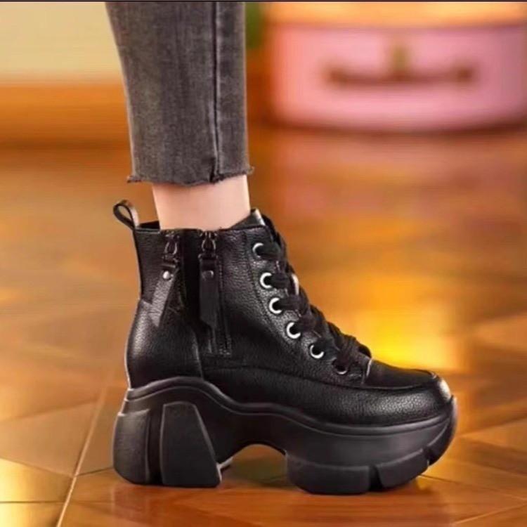 Inside height 9cm daddy shoes women s new autumn women s boots retro casual ankle boots C1344 35 чорний
Inside height 9cm daddy shoes women s new autumn women s boots retro casual ankle boots C1344 35 чорний