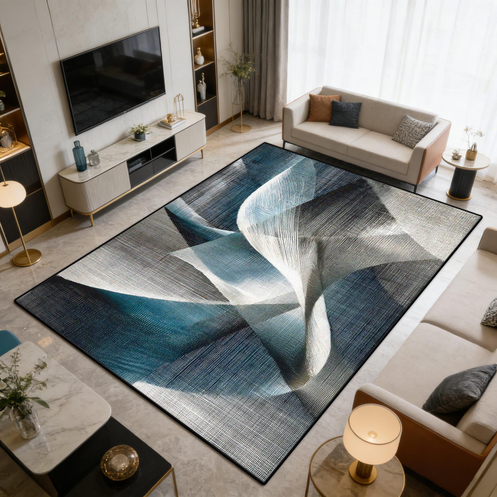 Nordic Light Luxury Decoration Living Room Carpet Simple Style Lounge Office Non-slip Large Rugs Bedroom Bedside Soft Floor Mat 60x90cm
Nordic Light Luxury Decoration Living Room Carpet Simple Style Lounge Office Non-slip Large Rugs Bedroom Bedside Soft Floor Mat 60x90cm