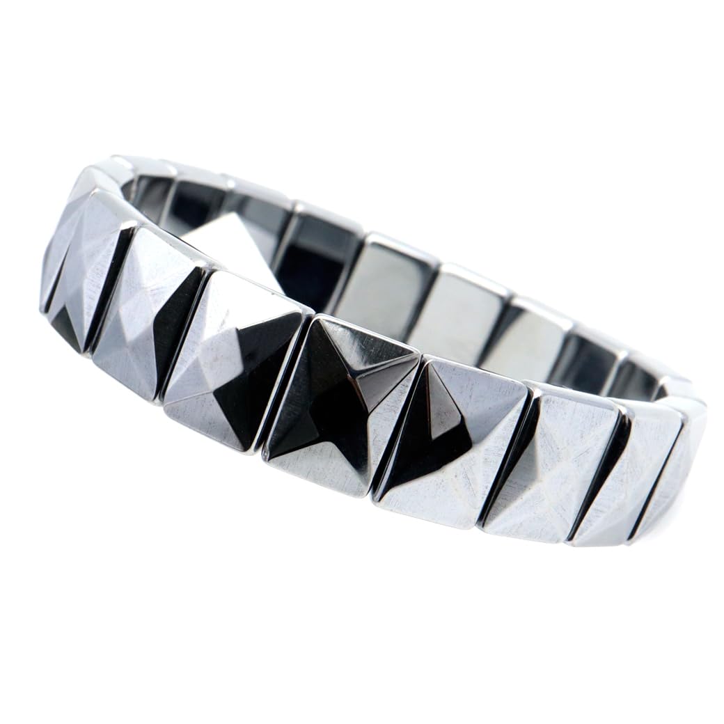 Genuine Terahertz Ore Bangle Bracelet High Purity Ice Melting Power Stone Men Women Gift Present (Cross Cut)
Genuine Terahertz Ore Bangle Bracelet High Purity Ice Melting Power Stone Men Women Gift Present (Cross Cut)