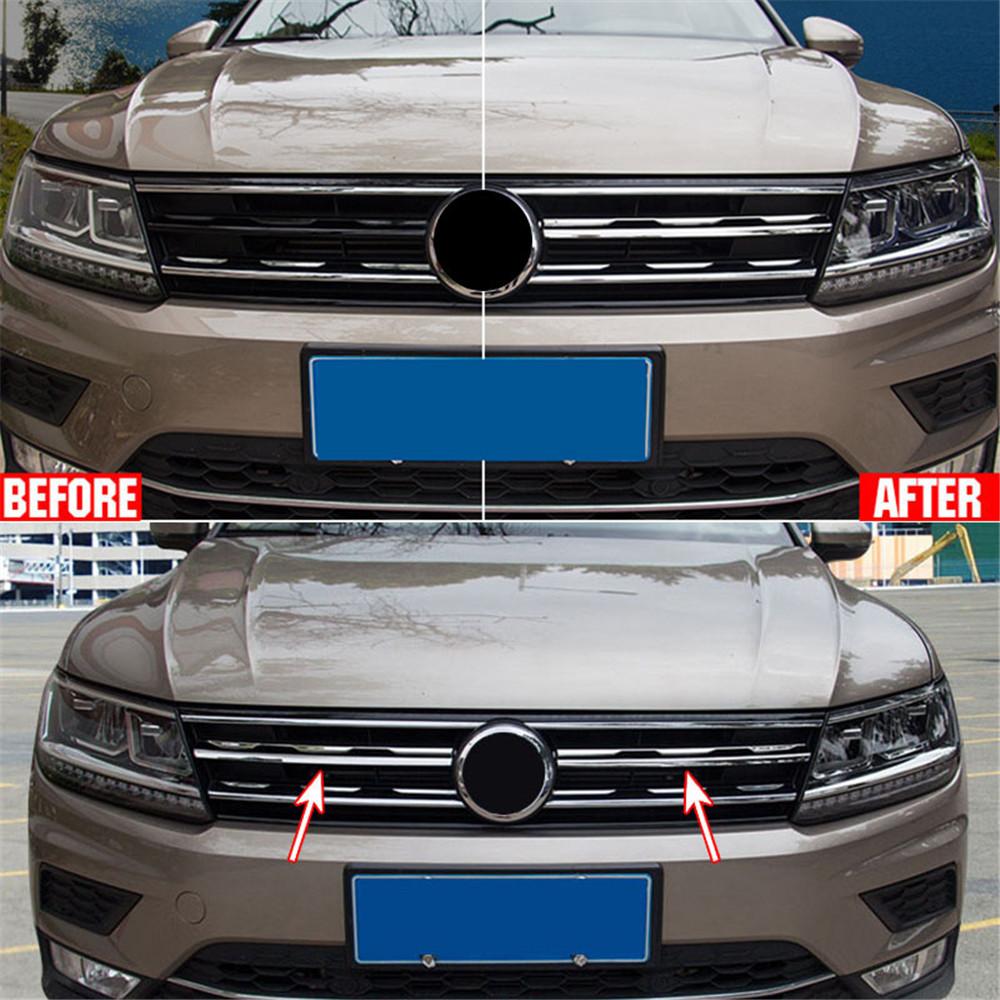 Для Volkswagen VW Tiguan MK2 2016-хромированная передняя сетка, решетка бампера, накладка, аксессуары для украшения автомобиля
Для Volkswagen VW Tiguan MK2 2016-хромированная передняя сетка, решетка бампера, накладка, аксессуары для украшения автомобиля