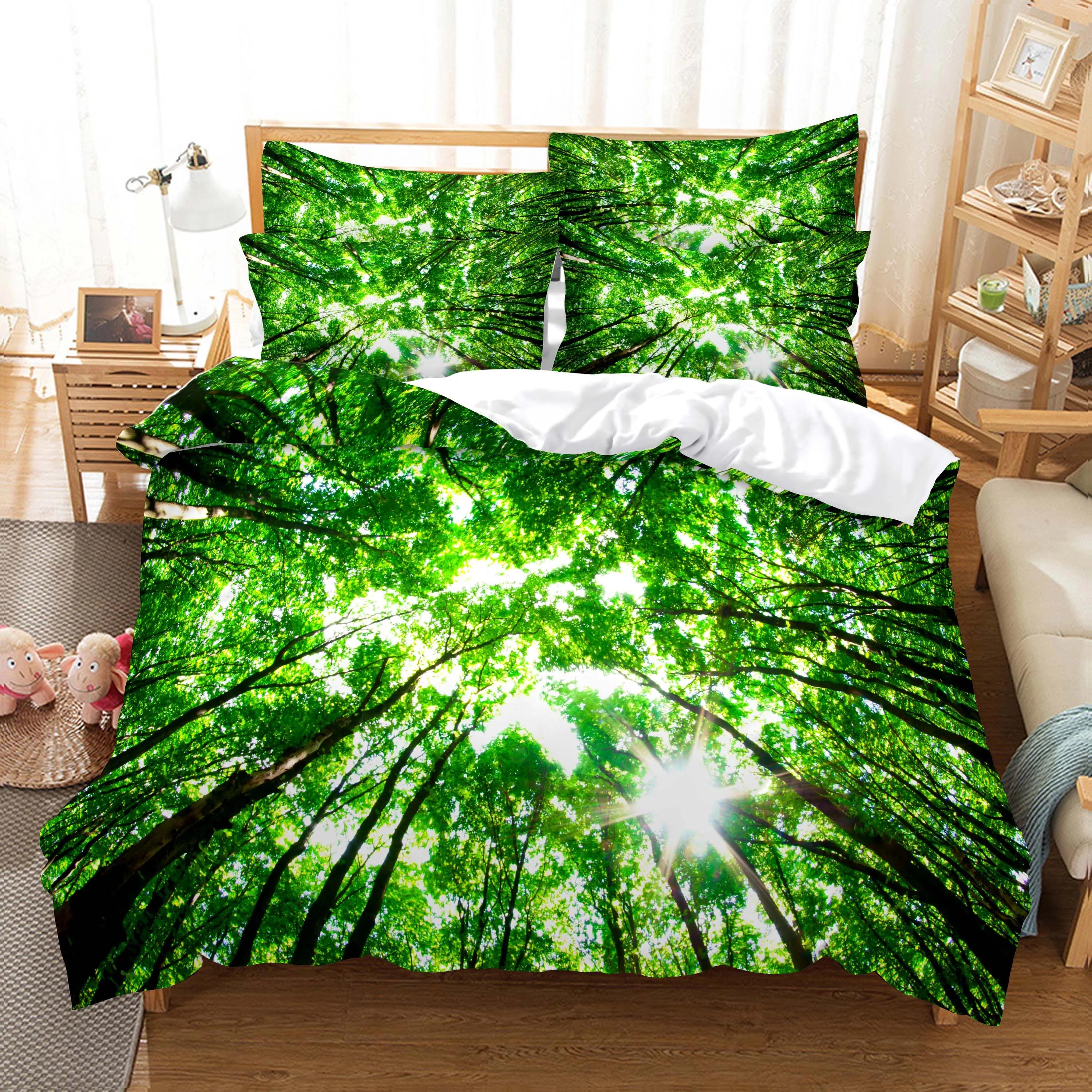 Forest King Queen Duvet Cover Beautiful Natural Scenery Bedding Set For Teens Adults Sunset Tree Landscape Polyester Quilt Cover EU Single(135*200cm)3pcs
Forest King Queen Duvet Cover Beautiful Natural Scenery Bedding Set For Teens Adults Sunset Tree Landscape Polyester Quilt Cover EU Single(135*200cm)3pcs