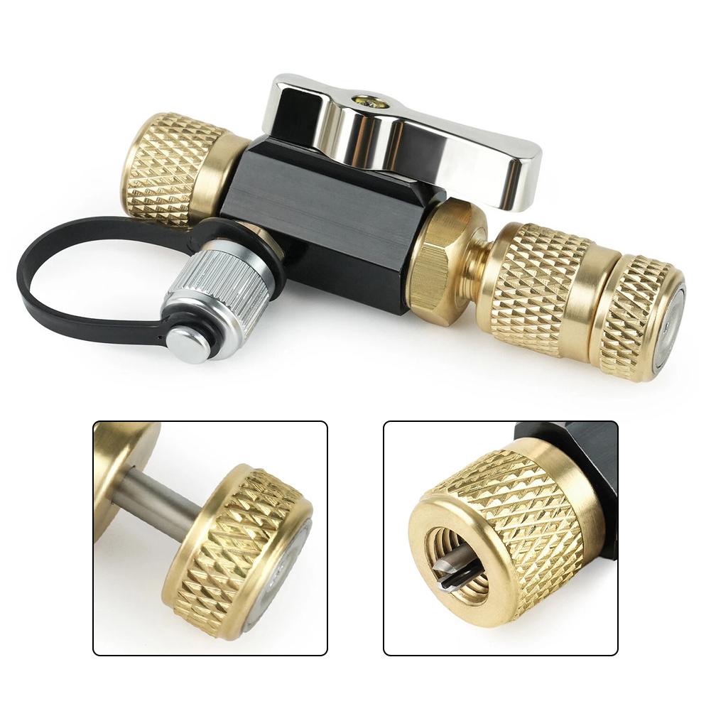 YAFEX Vacuum-Rated Valve Core Removal Tool Black 1/4 X 5/16 Compatible With R410A 2026 Hot Sale Brand. New And High Quality China Mainland
YAFEX Vacuum-Rated Valve Core Removal Tool Black 1/4 X 5/16 Compatible With R410A 2026 Hot Sale Brand. New And High Quality China Mainland