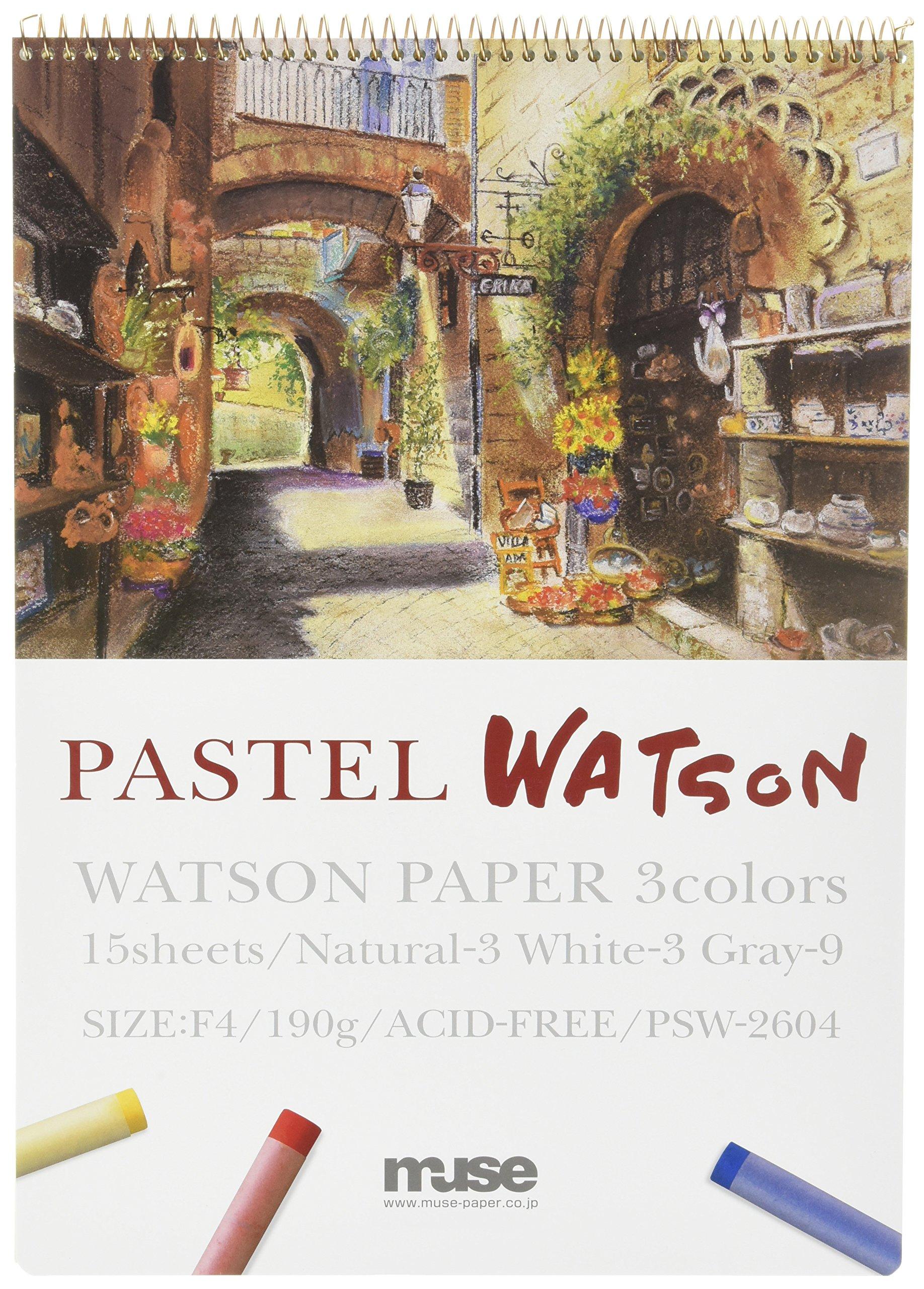 Muse Pastel Pastel Watson 15 F4 Paper, Book, F4, 190g, White, Natural, Gray, Sheets, PSW-2604, белый
Muse Pastel Pastel Watson 15 F4 Paper, Book, F4, 190g, White, Natural, Gray, Sheets, PSW-2604, белый