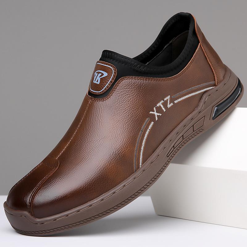 Men Leather Shoes Soft Sole Casual Shoes Spring Comfortable Business Flats Man Lightweight Work Shoes Slip-on Driving Shoe Tenis 39
Men Leather Shoes Soft Sole Casual Shoes Spring Comfortable Business Flats Man Lightweight Work Shoes Slip-on Driving Shoe Tenis 39