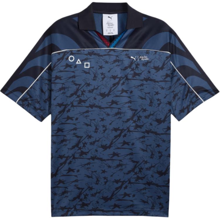 Puma X Squid Game Collaboration SS25 V-Neck Fashion Versatile Short Sleeve T-Shirt Men Tops 630707-16 XS
Puma X Squid Game Collaboration SS25 V-Neck Fashion Versatile Short Sleeve T-Shirt Men Tops 630707-16 XS