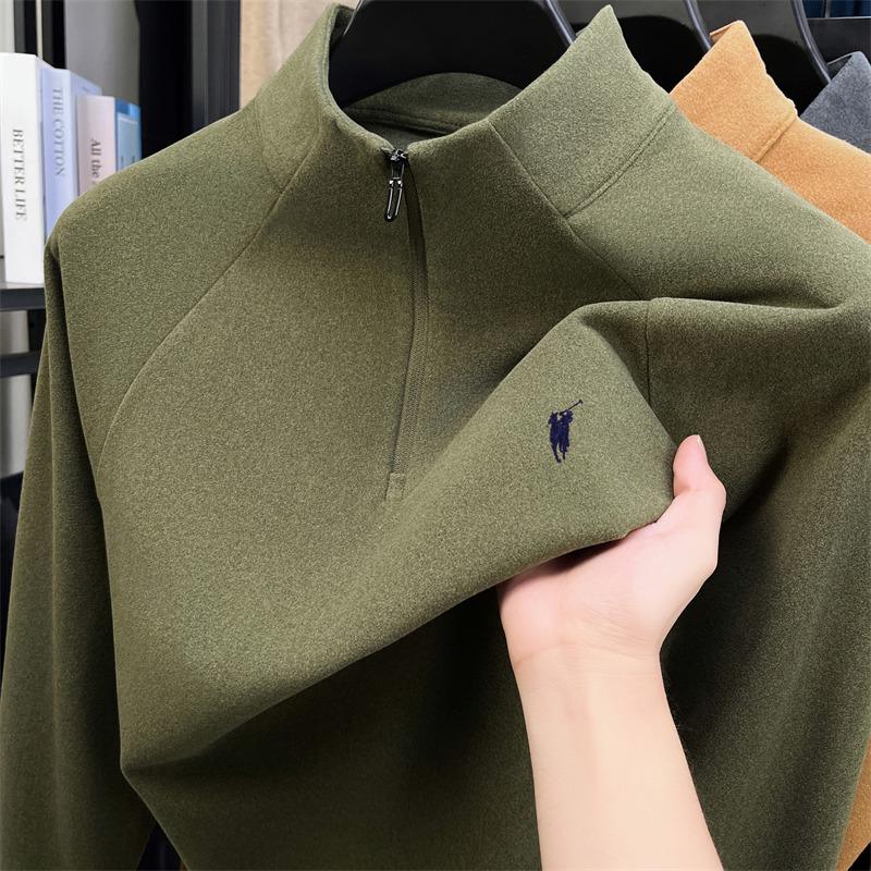 2025 Men s High-End Cotton Half-Zip Sweatshirt with Stand Collar for Spring and Autumn 125
2025 Men s High-End Cotton Half-Zip Sweatshirt with Stand Collar for Spring and Autumn 125