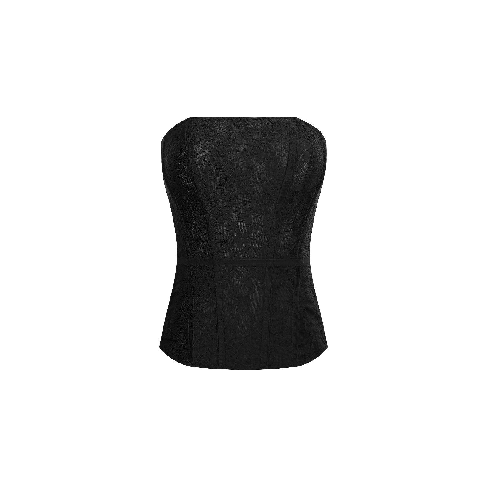 Pure Desire French Jacquard Lace Corset Bra - Sexy Strapless Slimming Top Small чорний
Pure Desire French Jacquard Lace Corset Bra - Sexy Strapless Slimming Top Small чорний