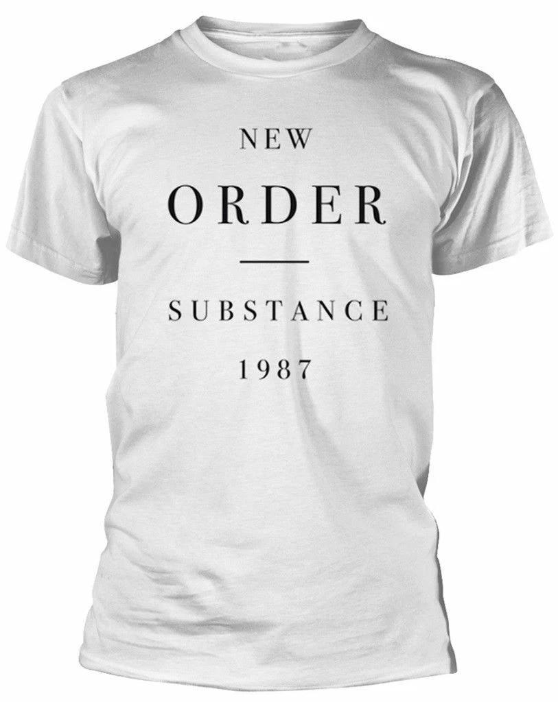Official New Order T Shirt Substance 1987 Classic Mens Punk Rock Band Tee White XL
Official New Order T Shirt Substance 1987 Classic Mens Punk Rock Band Tee White XL