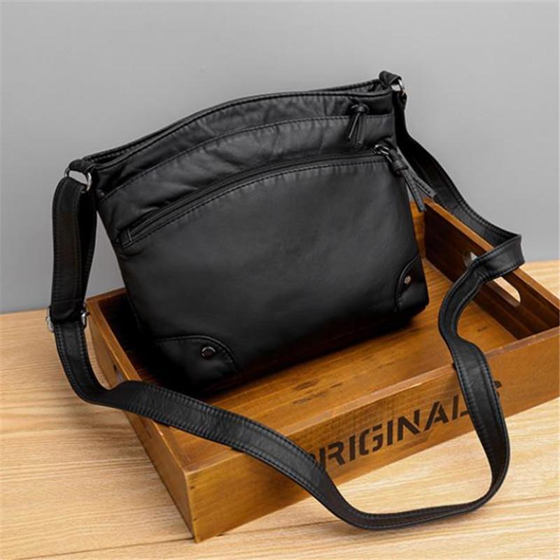 Vintage Soft leather Messenger Bag, retro multiple pocket Shoulder Bag, Fashion Women s Crossbody Bag & Purse 29x22x10cm
Vintage Soft leather Messenger Bag, retro multiple pocket Shoulder Bag, Fashion Women s Crossbody Bag & Purse 29x22x10cm