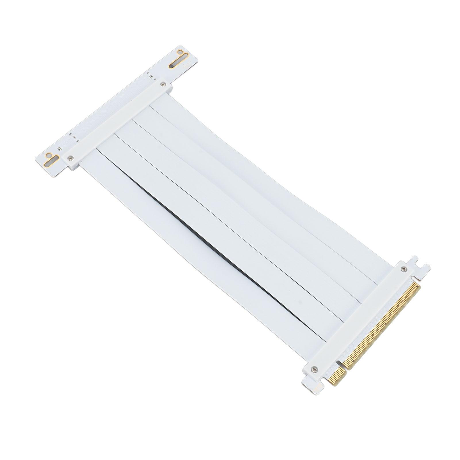 Удлинительный кабель PCIe 4.0 X16, 90-градусный высокоскоростной гибкий удлинительный кабель для видеокарты RTX4090 20cm / 7.9in
Удлинительный кабель PCIe 4.0 X16, 90-градусный высокоскоростной гибкий удлинительный кабель для видеокарты RTX4090 20cm / 7.9in