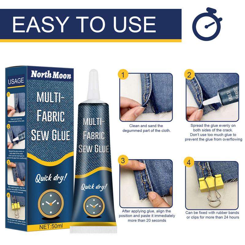 50ml Multi Sewing Glue Liquid Instant Fabric Sewing Glue Transparent Super Strong Glue Universal Strong Sealers Glue Repair Tool 50ml
50ml Multi Sewing Glue Liquid Instant Fabric Sewing Glue Transparent Super Strong Glue Universal Strong Sealers Glue Repair Tool 50ml