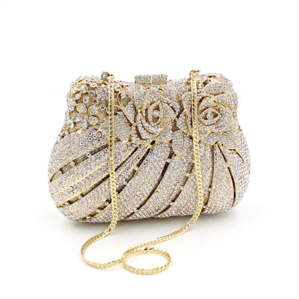 Rhinestone Bag Empty Metal Crystal Dinner Bag Diamond Bags Ladies Clutch Bag
Rhinestone Bag Empty Metal Crystal Dinner Bag Diamond Bags Ladies Clutch Bag