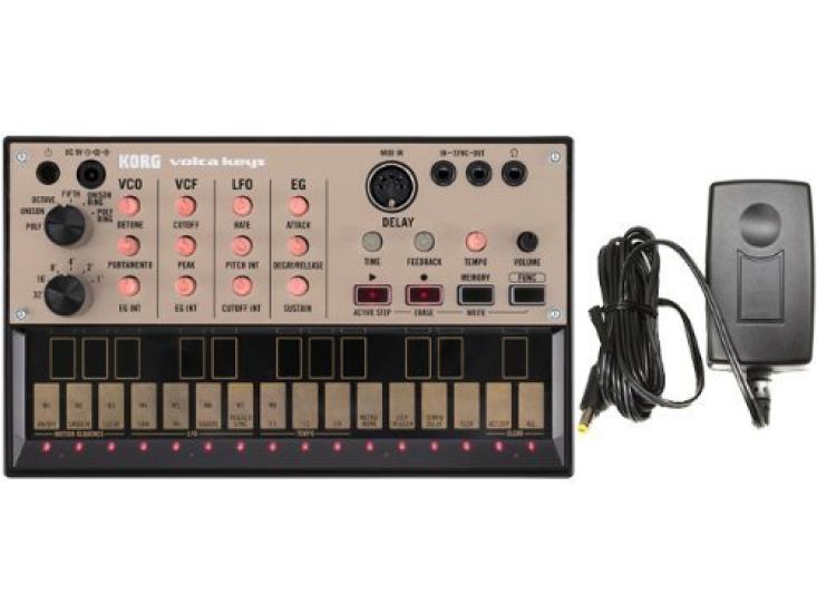 Аналоговый синтезатор KORG Loop Synth Volca Keys Комплект адаптера переменного тока KORG KA350 +
Аналоговый синтезатор KORG Loop Synth Volca Keys Комплект адаптера переменного тока KORG KA350 +