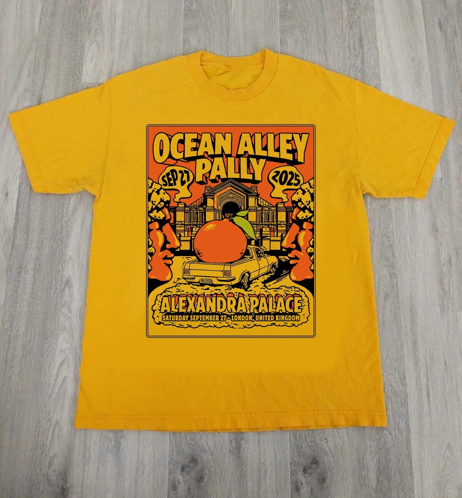 Нова вінтажна футболка Ocean Alley Band золота бавовняна повнорозмірна BL1584 L
Нова вінтажна футболка Ocean Alley Band золота бавовняна повнорозмірна BL1584 L