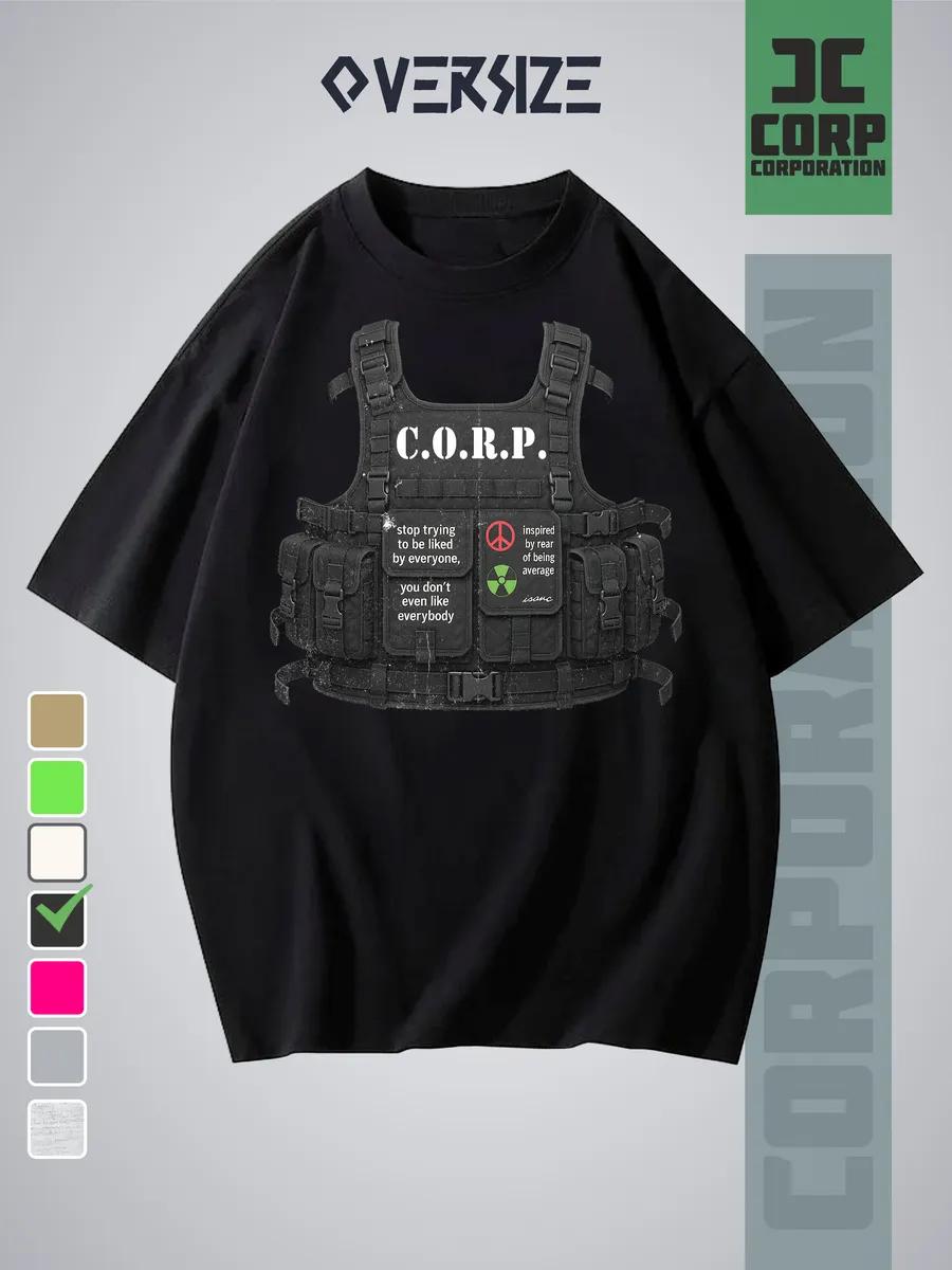 Oversized t-shirt with body armor print M
Oversized t-shirt with body armor print M