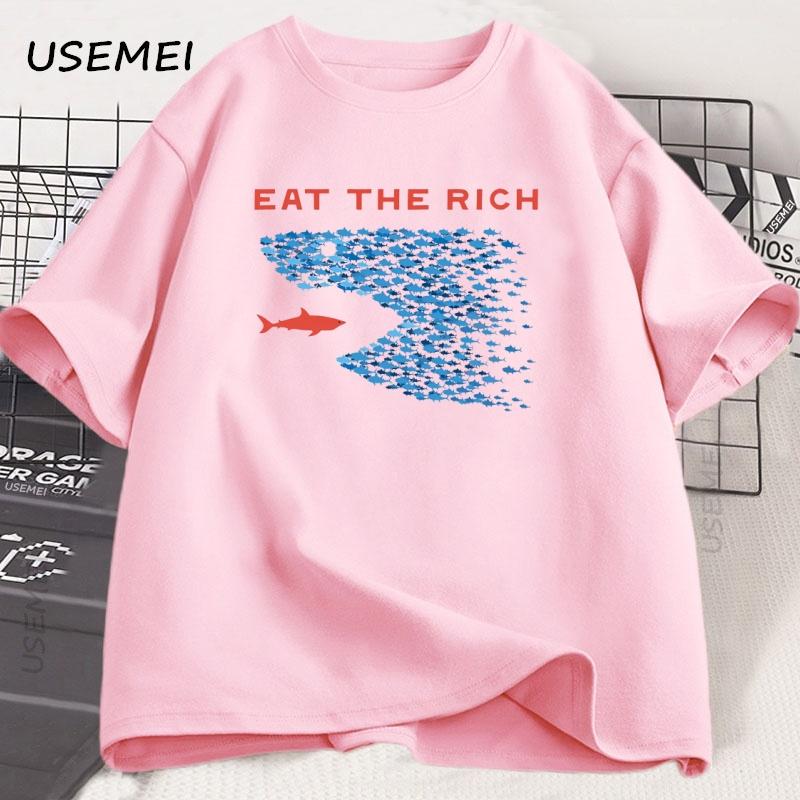 Футболка Eat The Rich для мужчин и женщин, забавная хлопковая футболка с коротким рукавом, уличная одежда с принтом, повседневные забавные топы, мужская одежда S
Футболка Eat The Rich для мужчин и женщин, забавная хлопковая футболка с коротким рукавом, уличная одежда с принтом, повседневные забавные топы, мужская одежда S