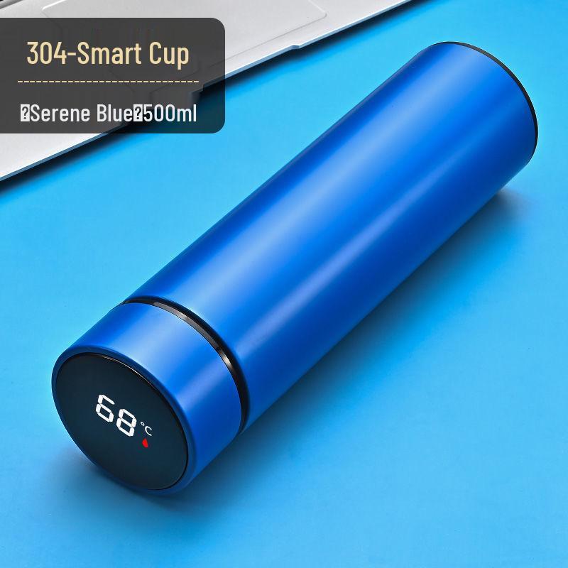 304 Stainless Steel Thermos with Smart Temperature Display - Portable Business Tea and Water Cup Gift 500ML
304 Stainless Steel Thermos with Smart Temperature Display - Portable Business Tea and Water Cup Gift 500ML