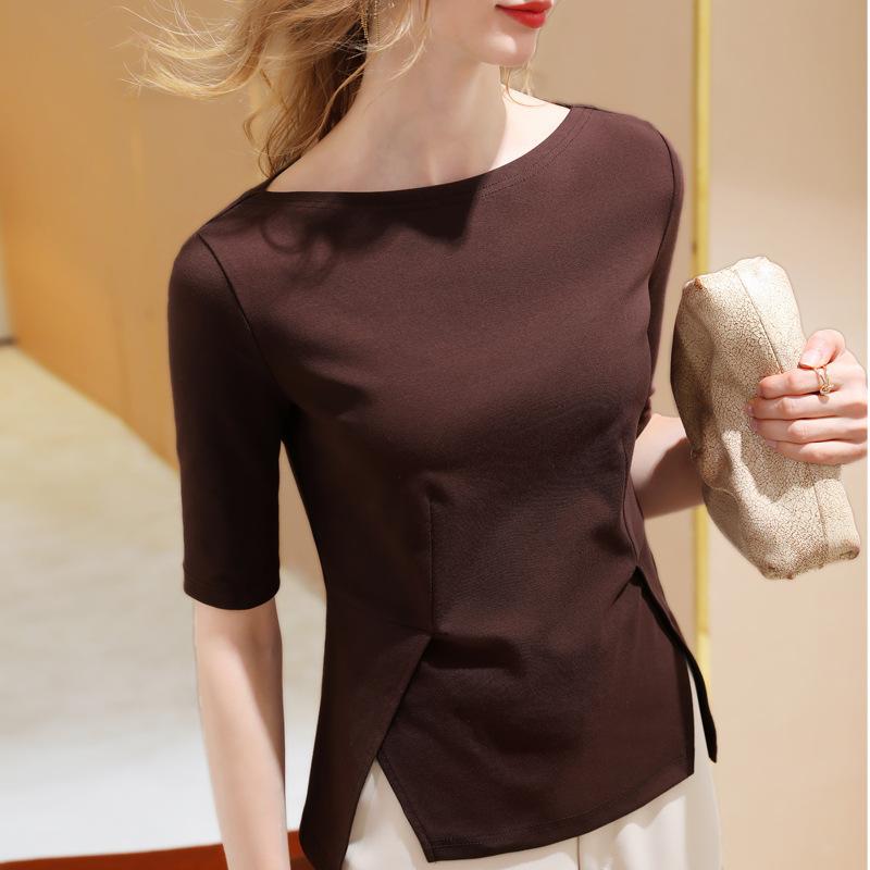 Футболка со средним рукавом, женская новая футболка, одно плечо, футболка с коротким рукавом, нестандартный разрез сверху 3XL
Футболка со средним рукавом, женская новая футболка, одно плечо, футболка с коротким рукавом, нестандартный разрез сверху 3XL