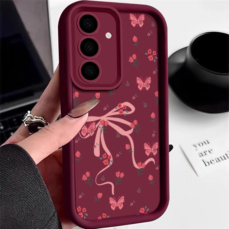 Bowknot Flowers Case For Samsung Galaxy A55 A54 A15 A35 A25 A16 A26 A36 A56 5G S25 S24 S23 S22 Ultra S21 S24 FE Soft Phone Cover Galaxy S22 5G
Bowknot Flowers Case For Samsung Galaxy A55 A54 A15 A35 A25 A16 A26 A36 A56 5G S25 S24 S23 S22 Ultra S21 S24 FE Soft Phone Cover Galaxy S22 5G