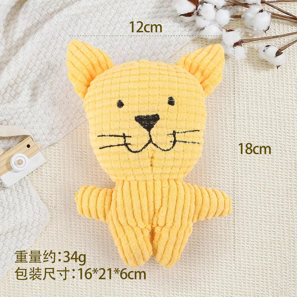 New dog interactive elephant cute animal plush sound toy BB called bite resistant pineapple grid pet toy жовтий
New dog interactive elephant cute animal plush sound toy BB called bite resistant pineapple grid pet toy жовтий