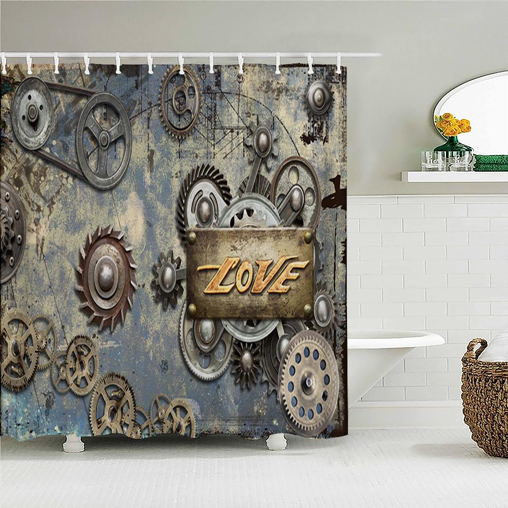 American Old Tool Parts Shower Curtains Bathroom Curtain Cool Bath Curtain High Quality Waterproof Shower Curtain W60H190(CM)-1 Pcs
American Old Tool Parts Shower Curtains Bathroom Curtain Cool Bath Curtain High Quality Waterproof Shower Curtain W60H190(CM)-1 Pcs