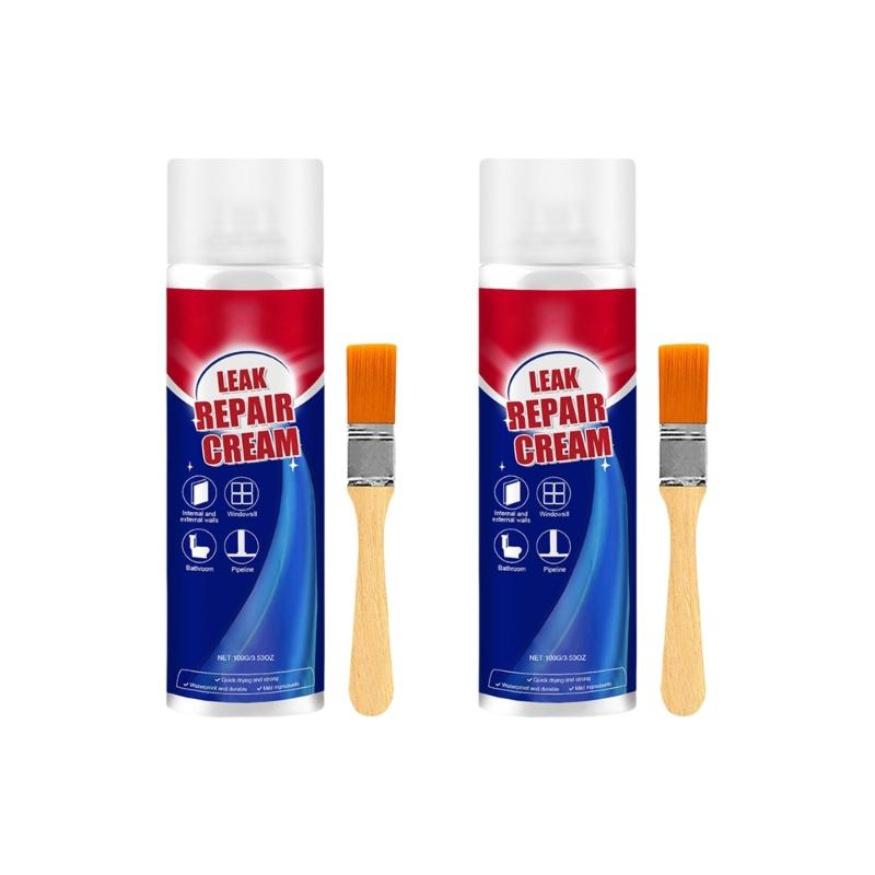 100ML Wall Roof Leak Repair Liquid Sprays Leak Repair Waterproof Sealant Sprays for Gutter Window Frame Tile Concrete 1
100ML Wall Roof Leak Repair Liquid Sprays Leak Repair Waterproof Sealant Sprays for Gutter Window Frame Tile Concrete 1