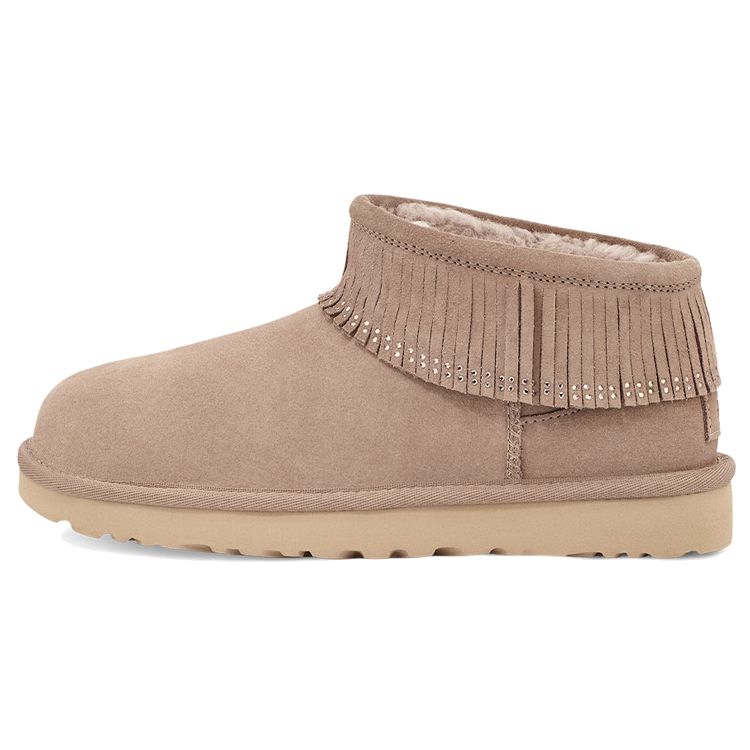 UGG Classic Ultra Mini Fringe Bling Vintage Plush Ankle Snow Boots Women boots Beech 1121576-BCHW 36
UGG Classic Ultra Mini Fringe Bling Vintage Plush Ankle Snow Boots Women boots Beech 1121576-BCHW 36