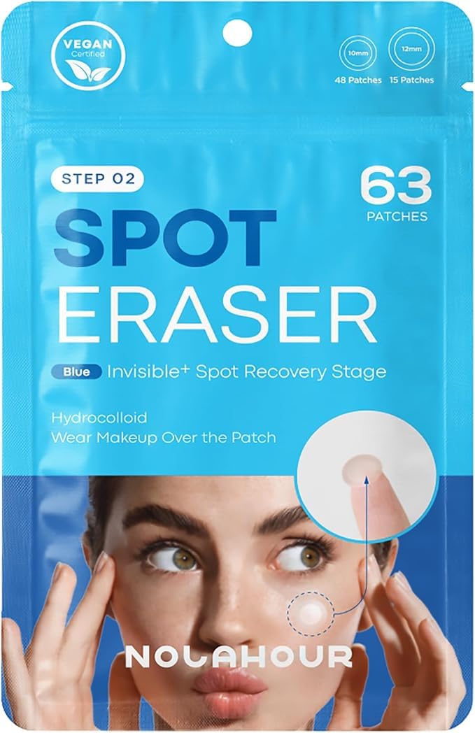Гидроколлоидный пластырь NOLAHOUR Spot Eraser Blue Purity, ультратонкий, незаметный, можно наносить макияж, 63 шт., пластырь от прыщей, пластырь от прыщей, 100%
Гидроколлоидный пластырь NOLAHOUR Spot Eraser Blue Purity, ультратонкий, незаметный, можно наносить макияж, 63 шт., пластырь от прыщей, пластырь от прыщей, 100%