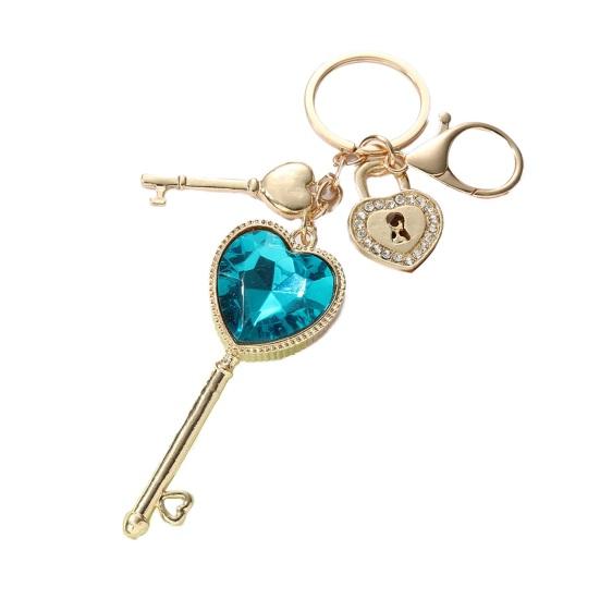 Keychain Pendant Imitation Gemstone Inlaid Heart Design Key Chain with Anti-Oxidation Lobster Clasp Backpacks Accessory озеро синий
Keychain Pendant Imitation Gemstone Inlaid Heart Design Key Chain with Anti-Oxidation Lobster Clasp Backpacks Accessory озеро синий