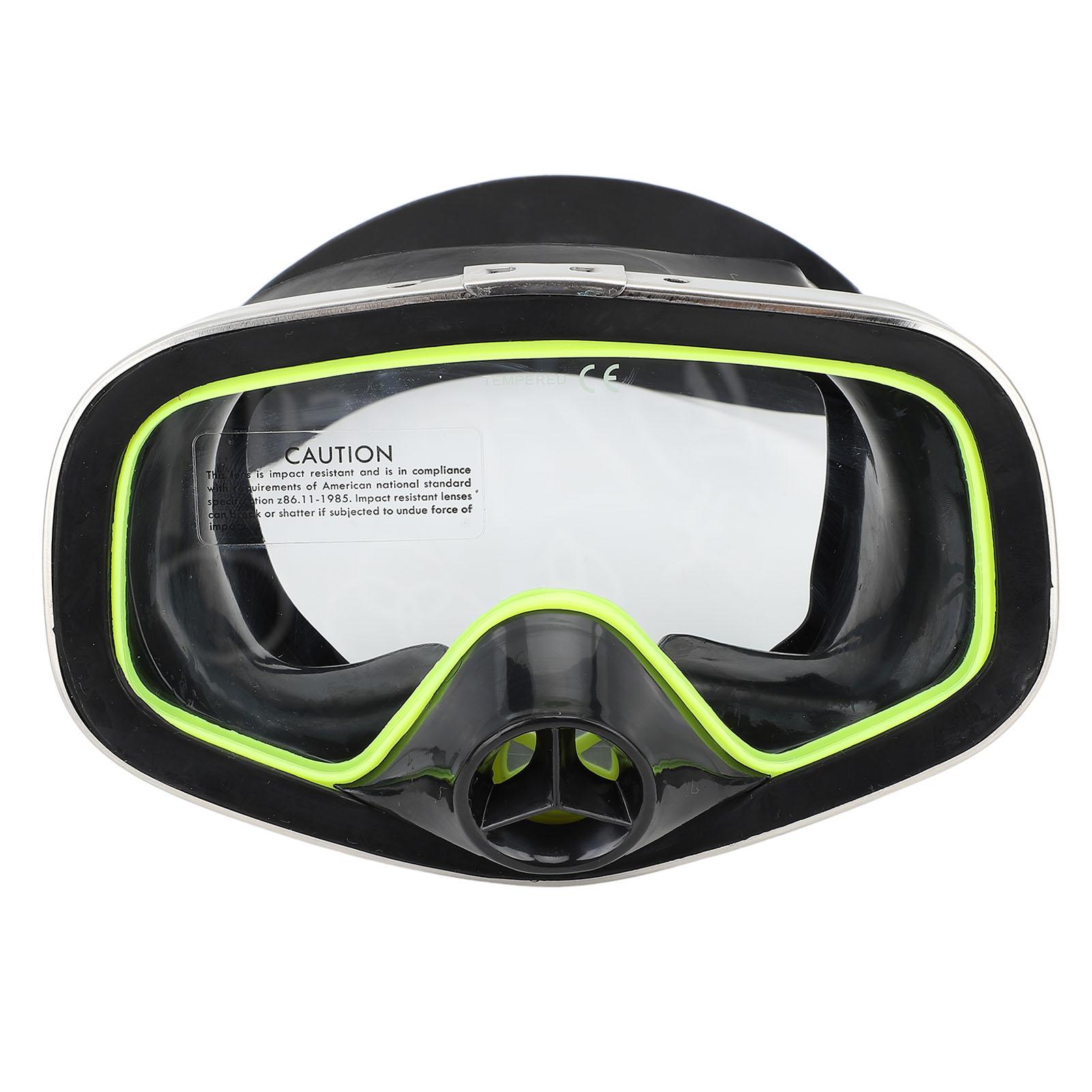 Diving Goggles Silicone Waterproof Tempered Glass Lens Underwater Goggles for Snorkeling Swimming
Diving Goggles Silicone Waterproof Tempered Glass Lens Underwater Goggles for Snorkeling Swimming