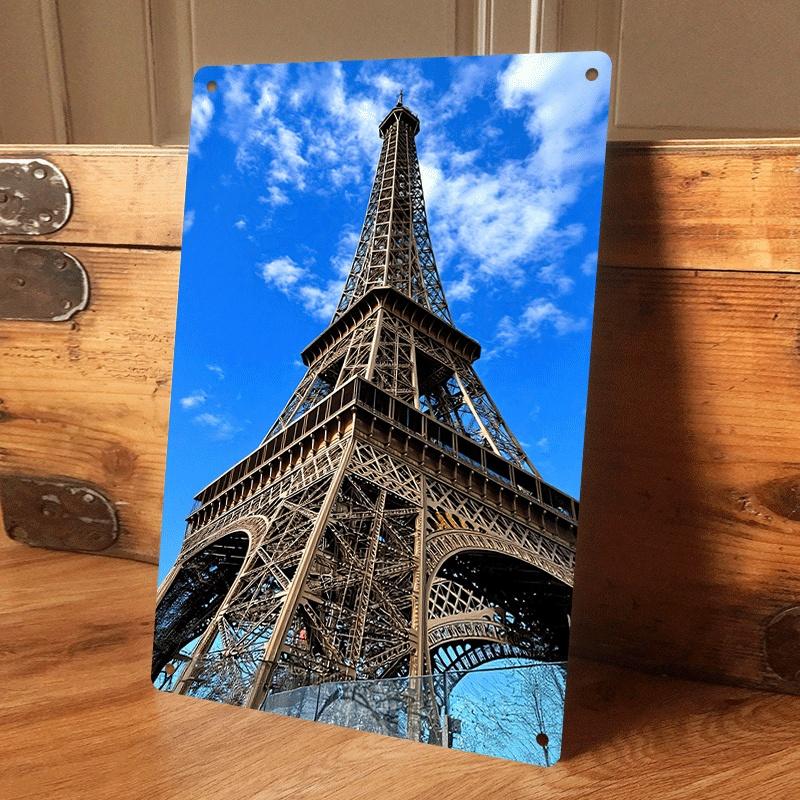 1 piece Eiffel Tower tinplate hanging plaque, Parisian landmark, home wall decoration, living room, study, office art pendant, c (as the picture,20x30cm)
1 piece Eiffel Tower tinplate hanging plaque, Parisian landmark, home wall decoration, living room, study, office art pendant, c (as the picture,20x30cm)