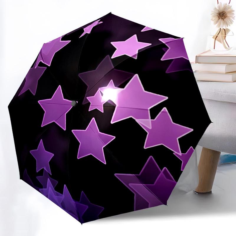 1pc Purple Stars Circle Automatic Open/Close Umbrella - Compact Travel Umbrella, Gift for Birthday, yy251208102
1pc Purple Stars Circle Automatic Open/Close Umbrella - Compact Travel Umbrella, Gift for Birthday, yy251208102