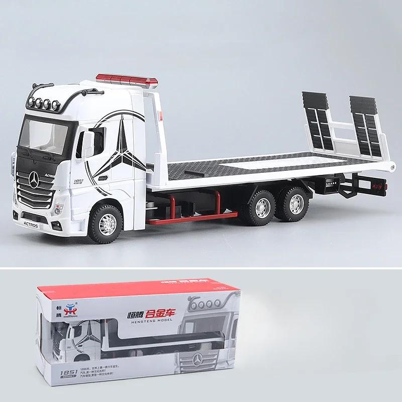 Diecast 1:24 Scale Benz Actros Flatbed Transporter Truck Trailer Alloy Model Kids Boy Toy Gift Collective Miniature Voiture белый
Diecast 1:24 Scale Benz Actros Flatbed Transporter Truck Trailer Alloy Model Kids Boy Toy Gift Collective Miniature Voiture белый