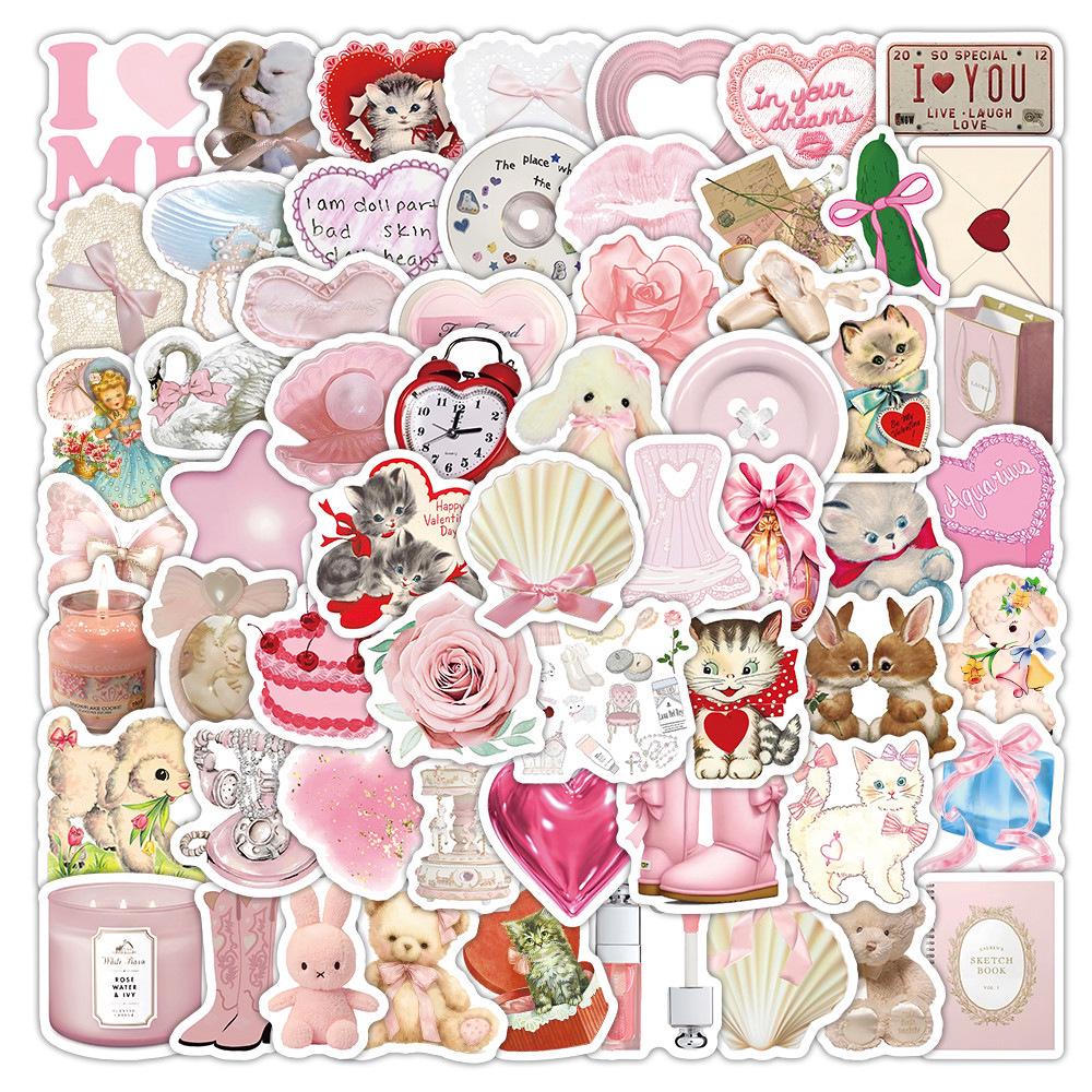 100 Pink Korean-Style Waterproof Decorative Stickers for Mobile Phone Cases
100 Pink Korean-Style Waterproof Decorative Stickers for Mobile Phone Cases