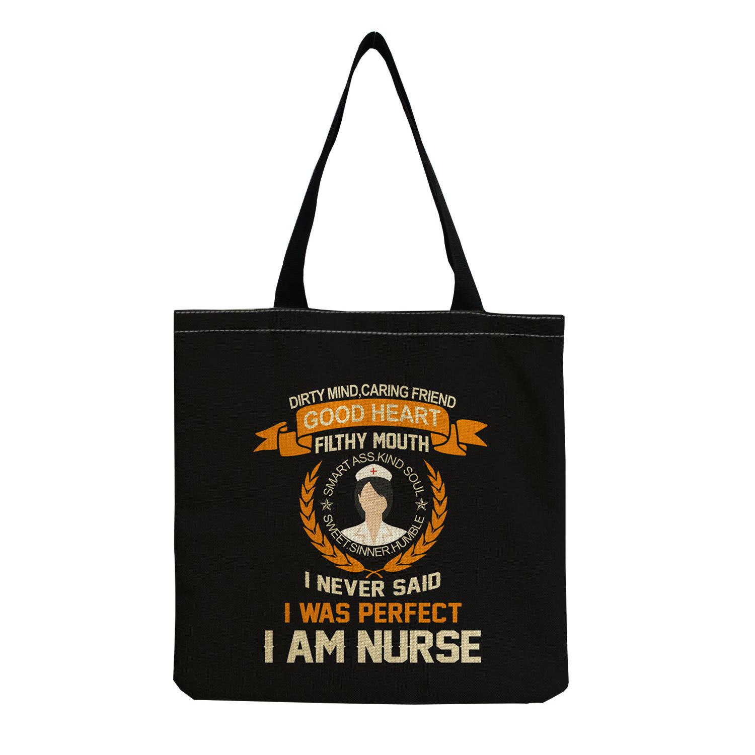 Women Vintage Linen Tote Bag - Large Capacity Nurse Print Shoulder Handbag for Casual & Grocery Shopping KTB hm7106
Women Vintage Linen Tote Bag - Large Capacity Nurse Print Shoulder Handbag for Casual & Grocery Shopping KTB hm7106