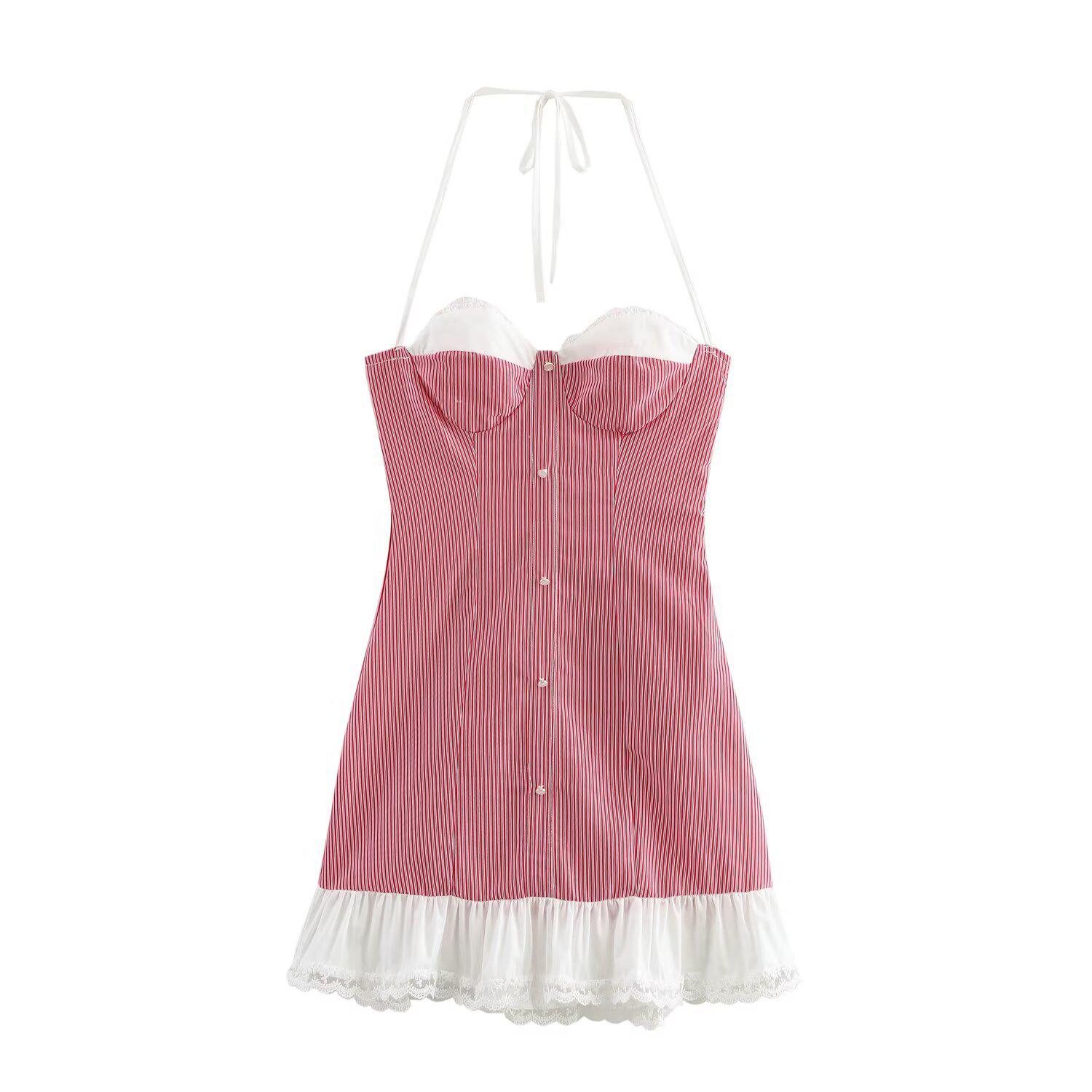 Весна 2025 Женское Европейское и Американское Ретро Полосатое Облегающее Платье без Рукавов S красный
Весна 2025 Женское Европейское и Американское Ретро Полосатое Облегающее Платье без Рукавов S красный