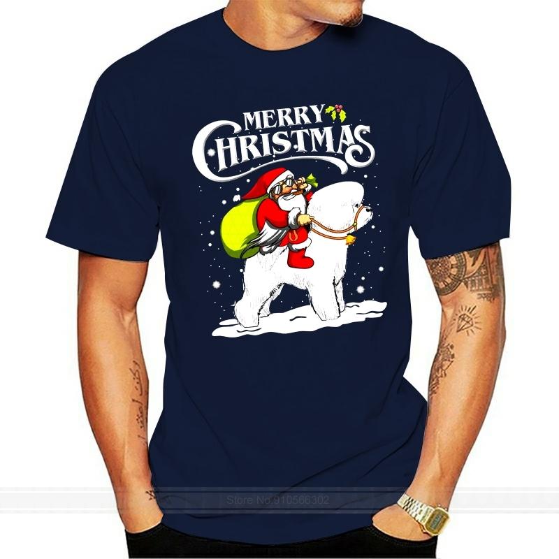Bichon Frise Merry Christmas Santa TShirt Male Female Tee Shirt cotton tshirt men summer fashion tshirt euro size S
Bichon Frise Merry Christmas Santa TShirt Male Female Tee Shirt cotton tshirt men summer fashion tshirt euro size S