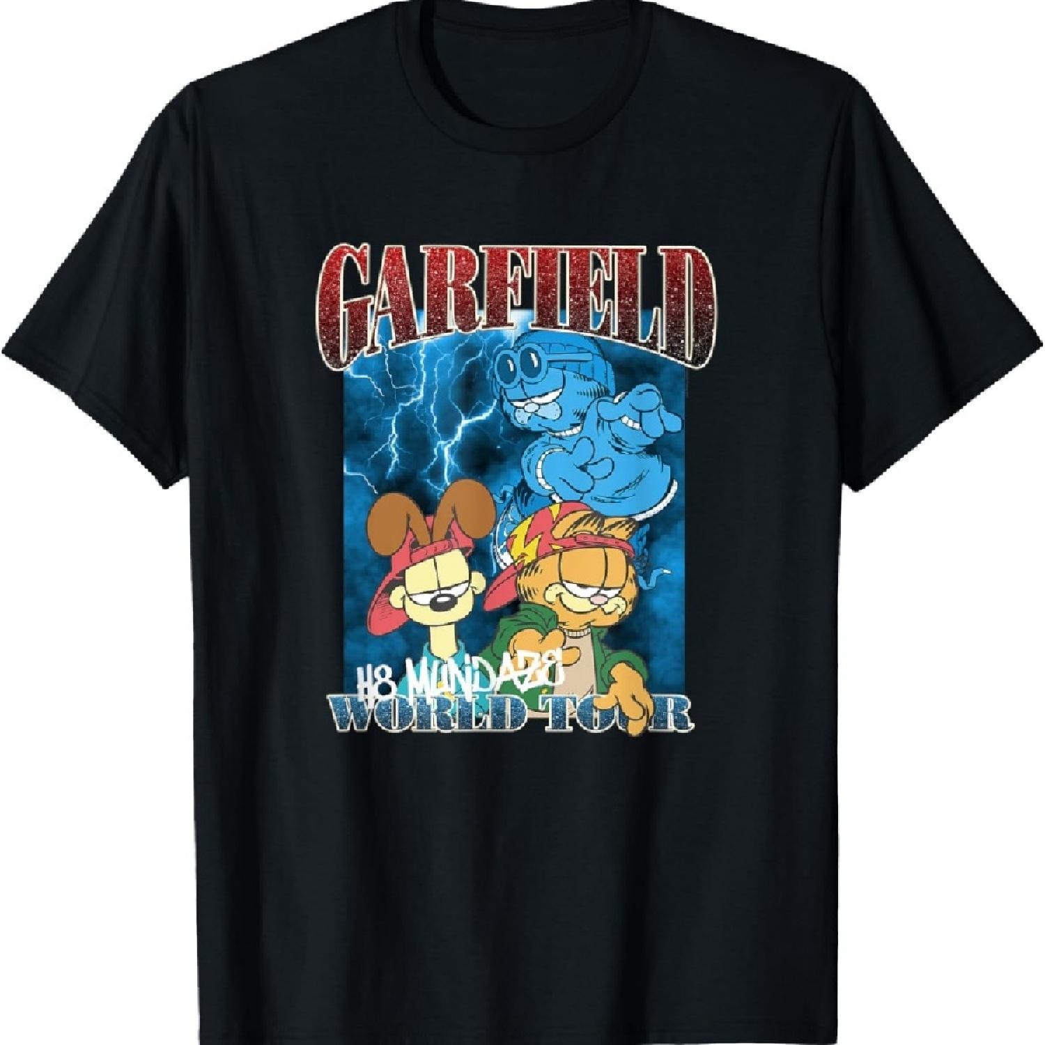 Garfield H8 Mundaze World Tour Front and Back Cartoon Cat T-Shirt XXXXXL чорний
Garfield H8 Mundaze World Tour Front and Back Cartoon Cat T-Shirt XXXXXL чорний