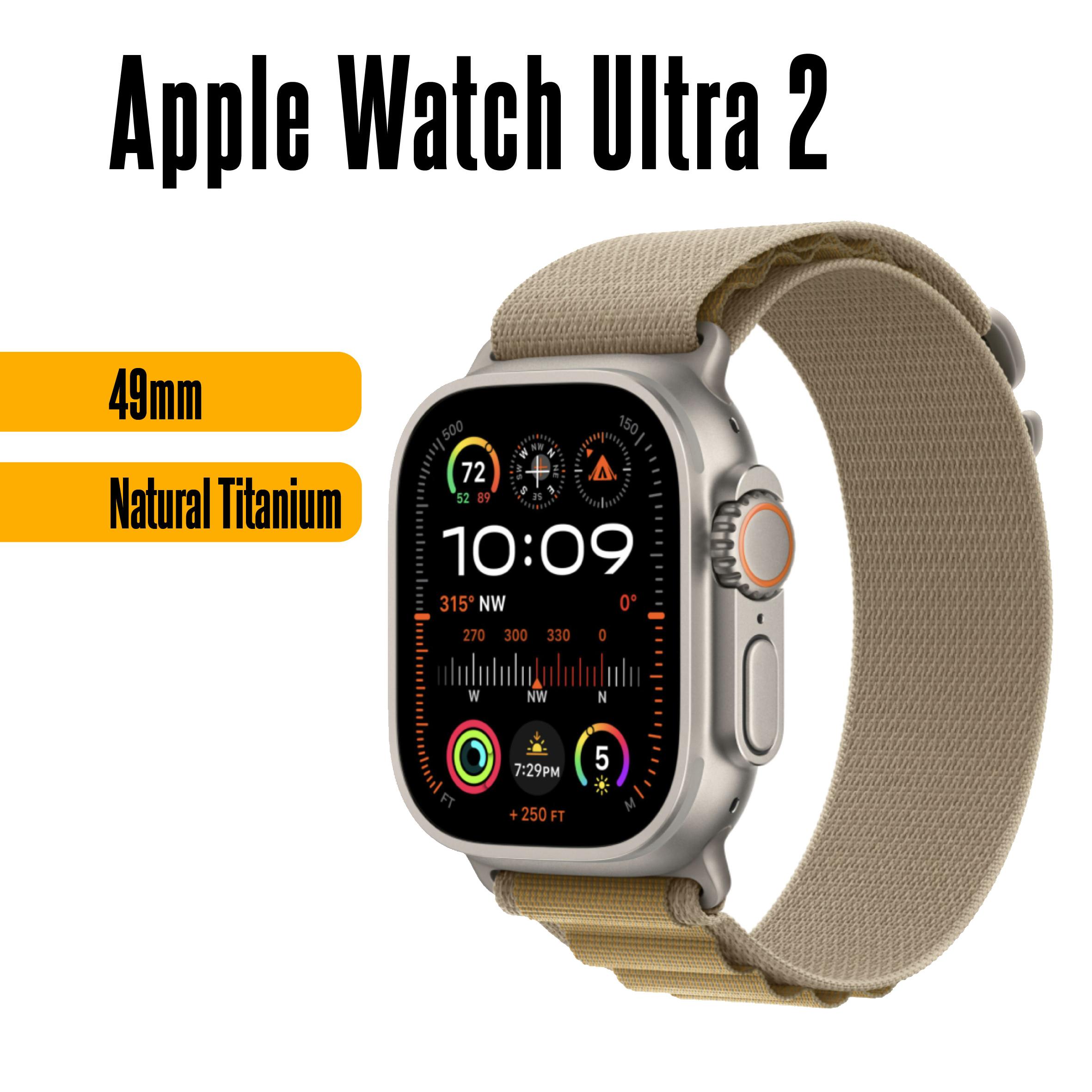 Apple Watch Ultra 2 49mm Titanium Smart Watch Outdoor Sports Watch 49 природний
Apple Watch Ultra 2 49mm Titanium Smart Watch Outdoor Sports Watch 49 природний