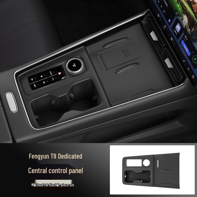 Fengyun T9 Silicone Central Control Panel Mat: Eco-friendly, Full Coverage, Anti-slip Car Accessory.
Fengyun T9 Silicone Central Control Panel Mat: Eco-friendly, Full Coverage, Anti-slip Car Accessory.