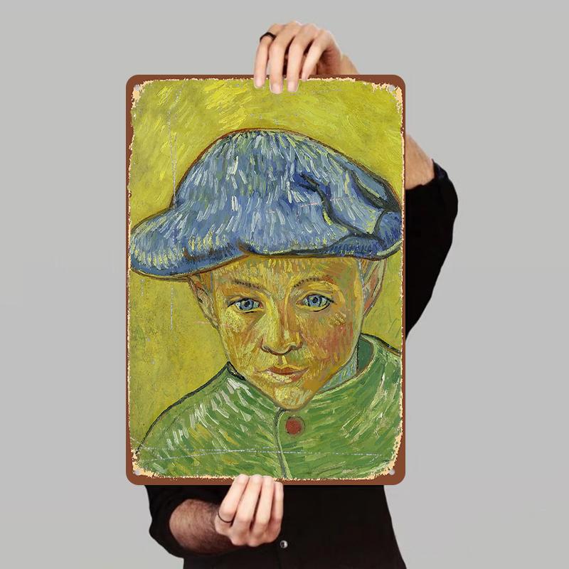 Van Gogh Oil Painting Boy Custom Metal Tin Sign Vintage Home Wall Decor Living Room Art Hanging Painting 7.9x11.8In(20x30cm)
Van Gogh Oil Painting Boy Custom Metal Tin Sign Vintage Home Wall Decor Living Room Art Hanging Painting 7.9x11.8In(20x30cm)