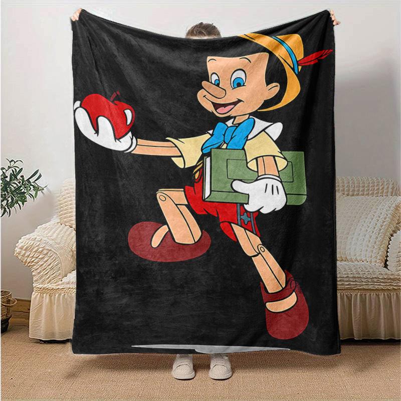 1pc, Pinocchio Character Throw Blanket, Perfect for Home Decor, Couch Cover, Outdoor Use, Gifts, Soft Blanket for Bedroom, Living Room, Travel, Campin 130x150cm
1pc, Pinocchio Character Throw Blanket, Perfect for Home Decor, Couch Cover, Outdoor Use, Gifts, Soft Blanket for Bedroom, Living Room, Travel, Campin 130x150cm