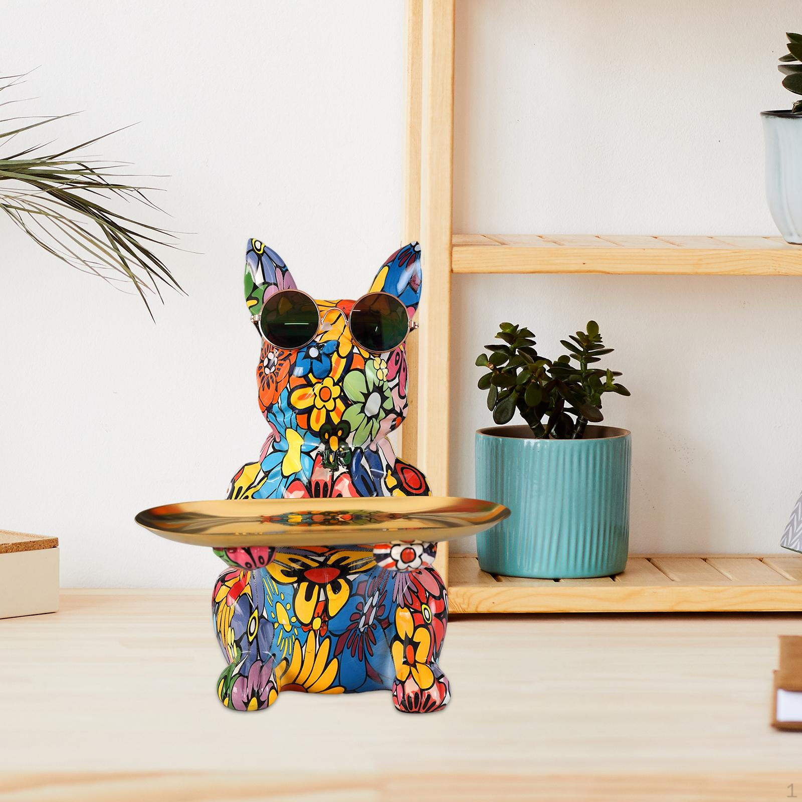 Dog Sculpture Storage Tray: Stylish Organizer for Home and Office Flower
Dog Sculpture Storage Tray: Stylish Organizer for Home and Office Flower