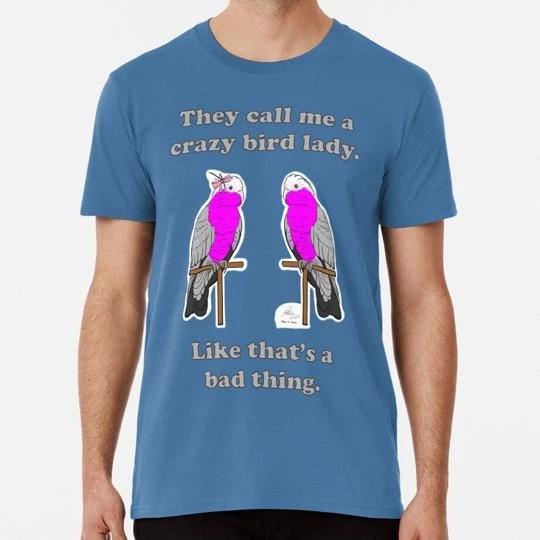Crazy Bird Lady With Galah Cockatoos Size S to 5XL Made in the USA T shirt 3XL
Crazy Bird Lady With Galah Cockatoos Size S to 5XL Made in the USA T shirt 3XL